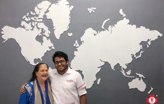 Happy Patient Smiling Beautifully